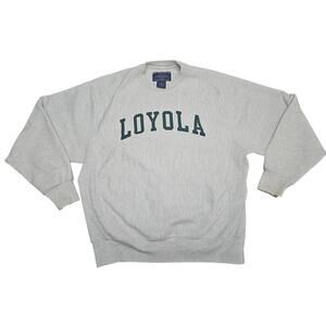 VINTAGE LOYOLA COLLEGE CHAMPION REVERSE WEAVE SWEATSHIRT‎ SIZE MEDIUM